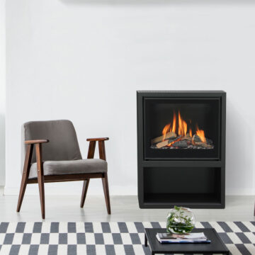 Poêle gaz Adim 2 sur socle