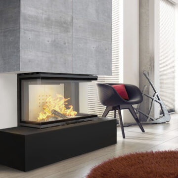 Foyer NBC 3 vitres 10 kw en situation