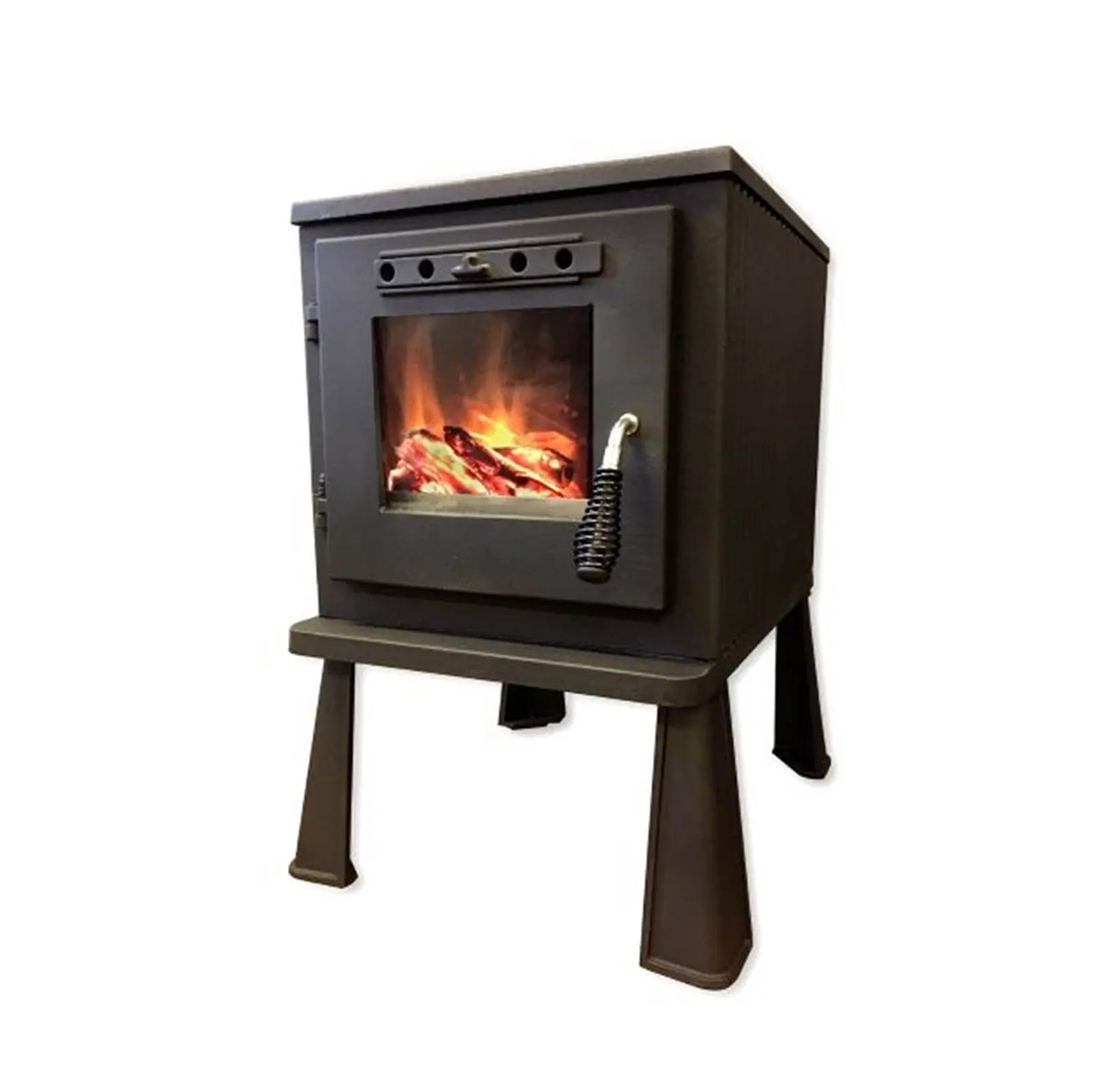 Wera de Westbo : Poêle bois scandinave basique en fonte 5KW